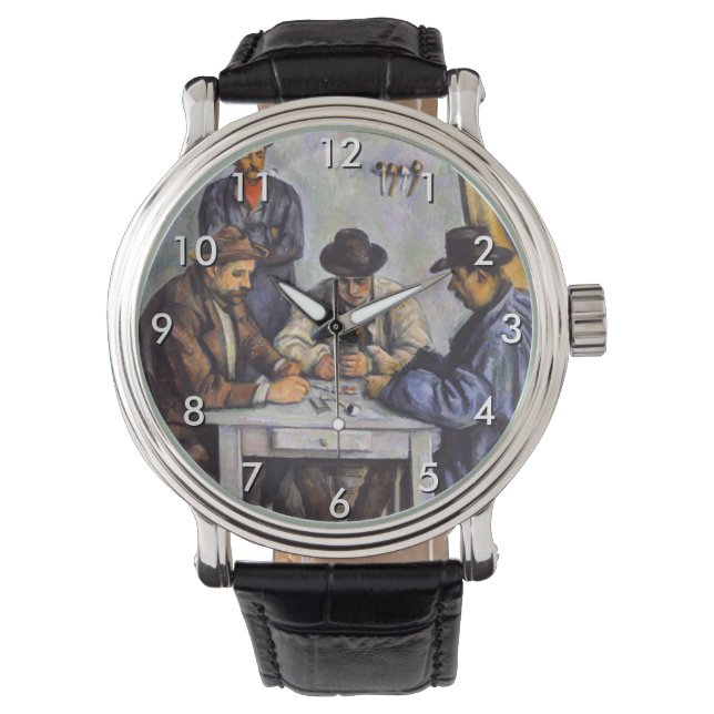 Montre Paul Cezanne - Les Joueurs De Cartes (devant)