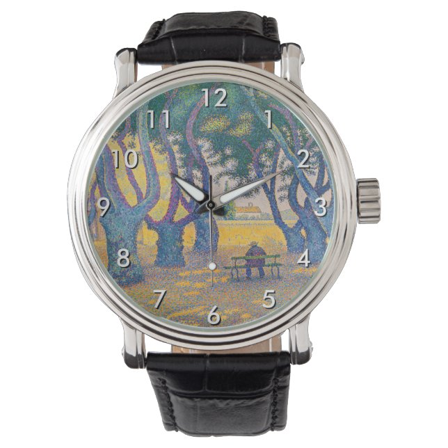 Montre Paul Signac - Place des Lices, Saint-Tropez (devant)
