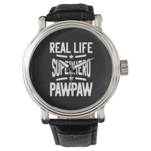 Montre Pawpaw, le super-héros de la vie réelle Père gra