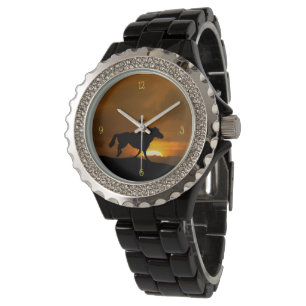 Montre Pays Western Cowgirl Horseback équitation