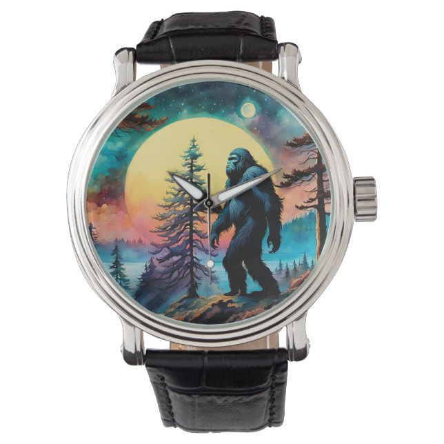 Montre Paysage coloré de Squatchin (devant)