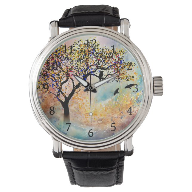 Montre Paysage de l'arbre Majestic 480 (devant)
