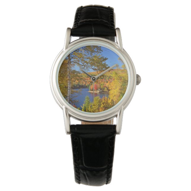 Montre Paysage des arbres d'automne, Maine (devant)