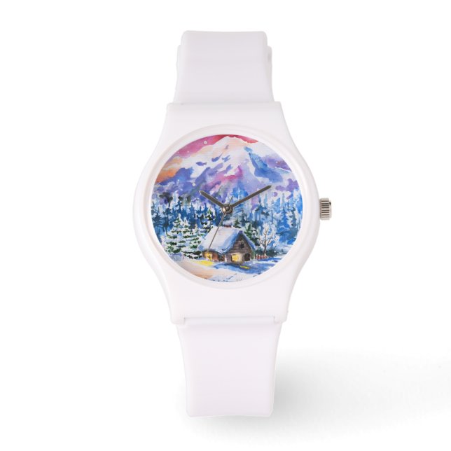 Montre Paysage hivernal (Recto)