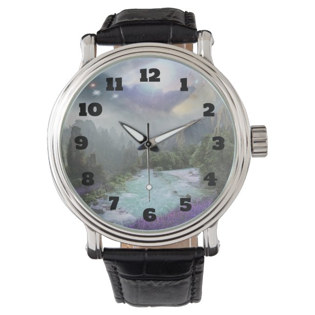 Montre Paysage naturel Pittoresque Imaginaire (devant)