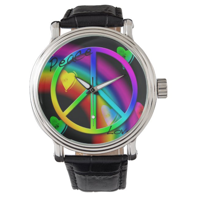 Montre Peace and Love Watch (devant)