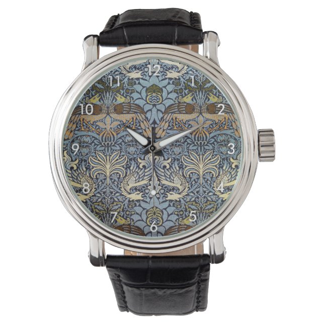Montre Peacock et Dragon, William Morris (devant)