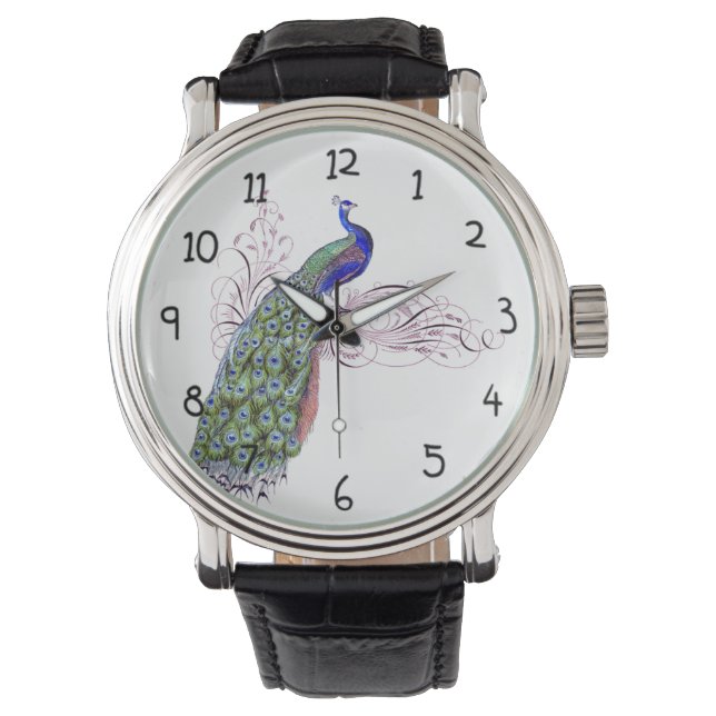Montre Peacock vintage (devant)