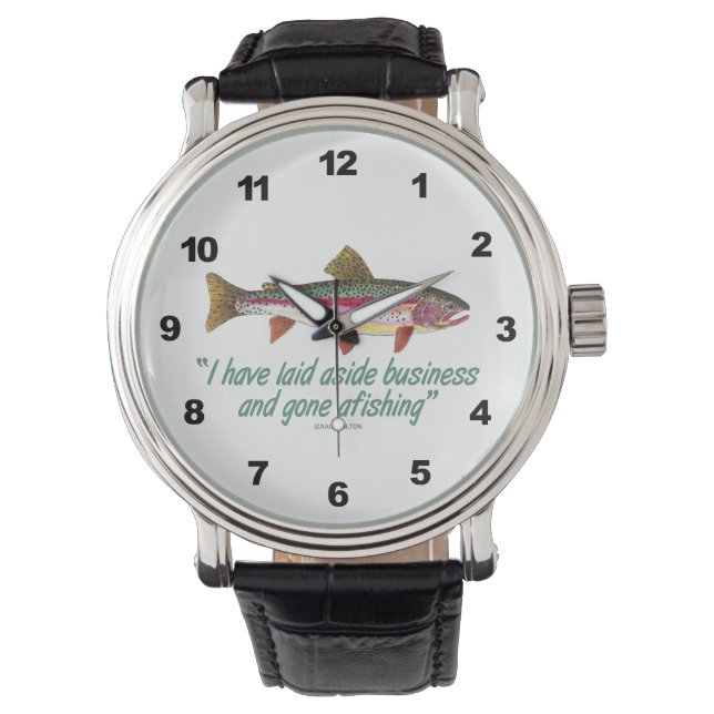 Montre Pêche à la truite (devant)