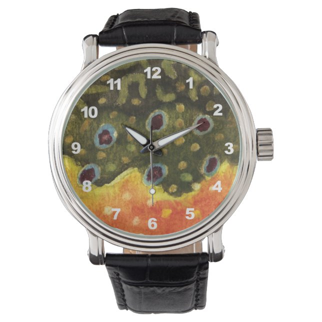 Montre Pêche à la truite broyée (devant)