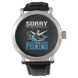 Montre Pêche Art Désolé J'Ai Pêché