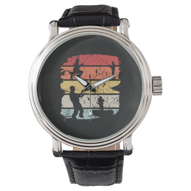 Montre Pêche vintage (devant)