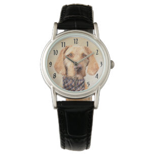 Montre Peinture à poils durs Vizsla - Jolie Art Original