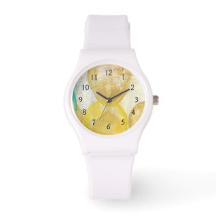 Montre Peinture Abstraite moderne sur papier journal