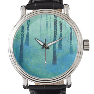 Montre Peinture Bluebell Woods