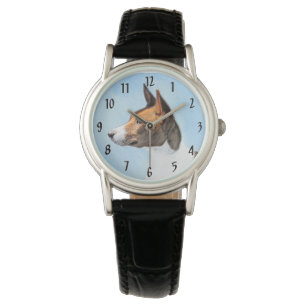 Montre Peinture de Basenji - Art Original Mignon
