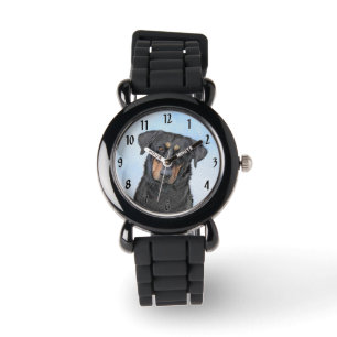 Montre Peinture de Beauceron - Cute Original Chien Art