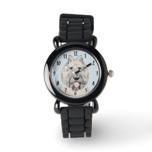 Montre Peinture de Bouvier des Flandres - Art original de
