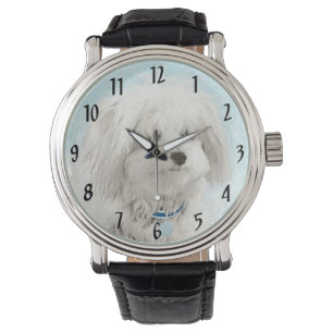 Montre Peinture en coton de Tuléar - Joli art original po