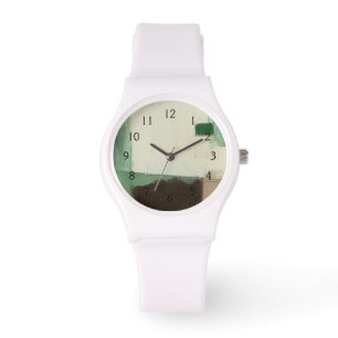 Montre Peinture expressionniste avec pointes de brosse lo