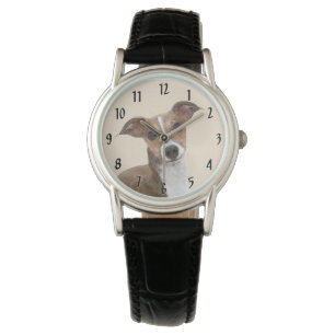 Montre Peinture Lévrier Italien - Drôle d'Art Original de