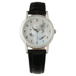 Montre Peinture norvégienne Lundehund - Art original chie