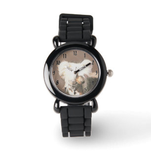 Montre Peinture originale de chien chinois à crête nue
