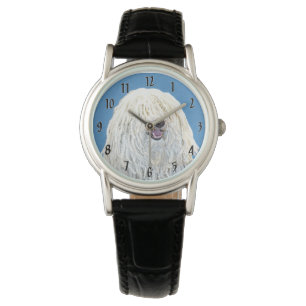 Montre Peinture Puli - Cute Original Chien Art