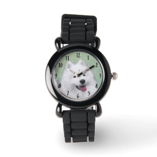 Montre Peinture Samoyed - Cute Original Chien Art