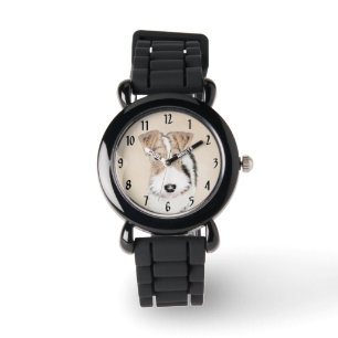 Montre Peinture Terrier de Renard de fil - Cute Original