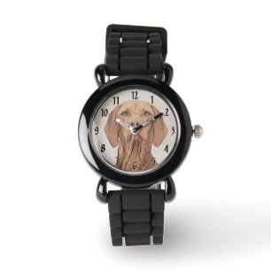 Montre Peinture Vizsla - Joli art original chien