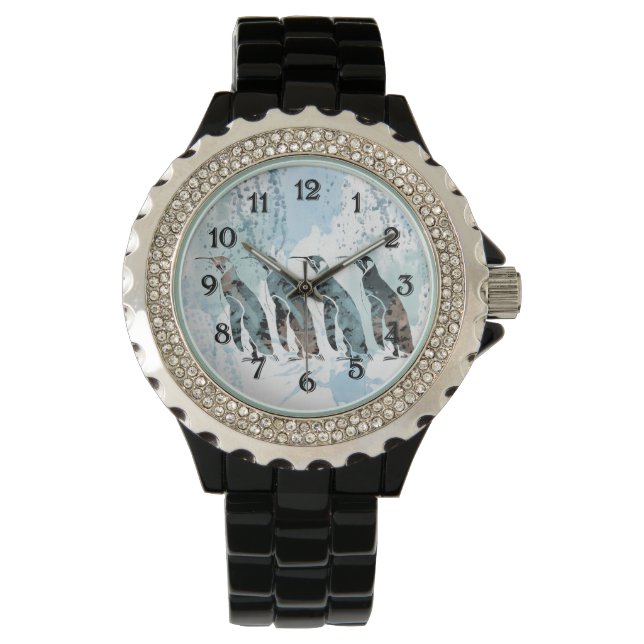 Montre Penguins amis pour toujours (devant)