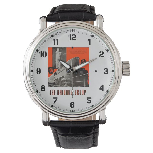 Montre Pennsylvania Railroad T1 Locomotive 6111 (devant)