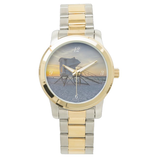 Montre Pensacola Beach Lifeguard Station Sunrise Watch (devant)