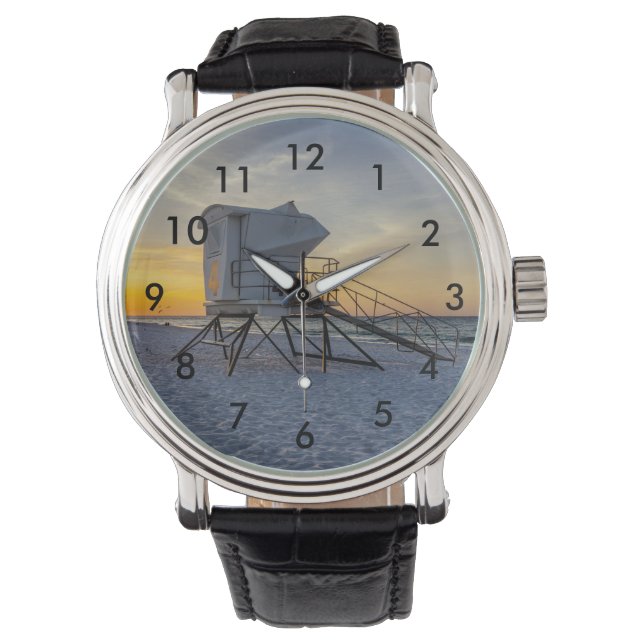 Montre Pensacola Lifeguard Station Sunrise Wrist Watch (devant)