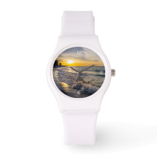 Montre Pensacola Splashing Waves Sunrise Femmes Watch