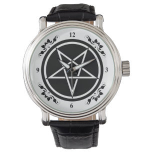 Montre Pentagone étoilé inversé