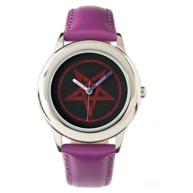 Montre Pentagram Red Devil (devant)