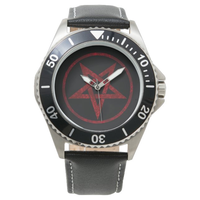 Montre Pentagram Red Devil (devant)