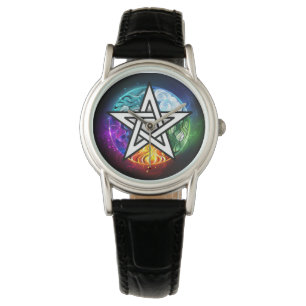 Montre pentagramme du Wiccan