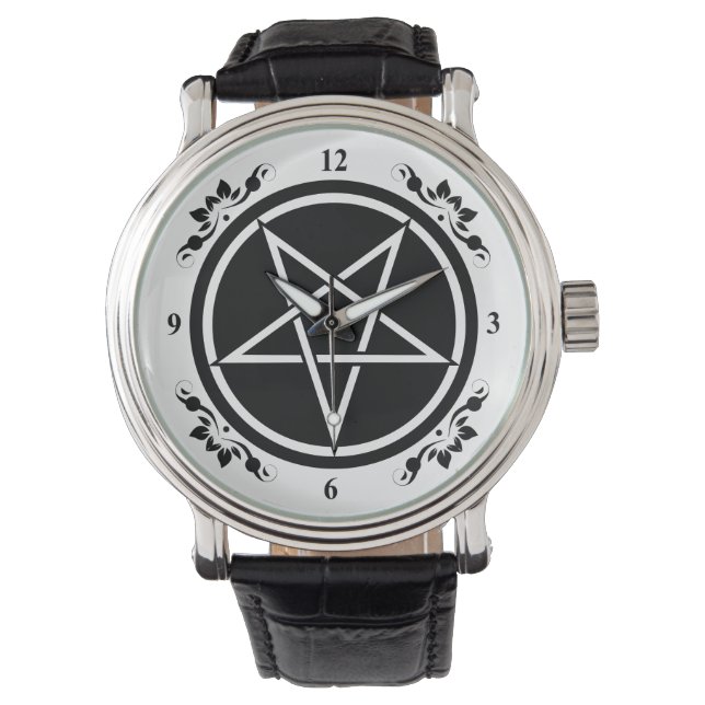 Montre Pentagramme inversé (devant)