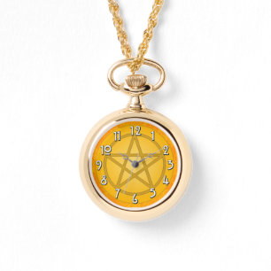 Montre Pentagramme jaune d'air