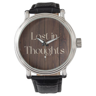 Montre Perdu dans ses pensées