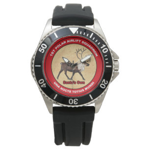 Montre Père Noël - 1er Escadron de transport aérien polai