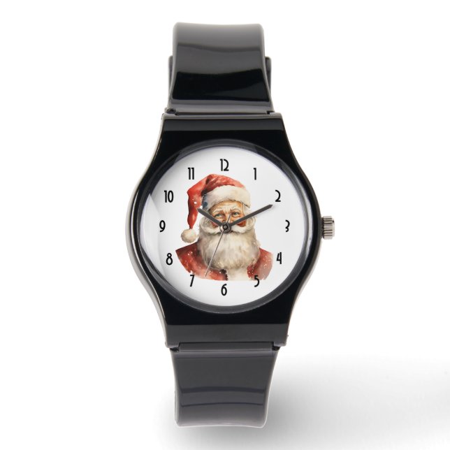 Montre Père Noël rétro (Recto)