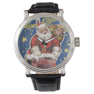 Montre Père Noël vintage, Cette Nuit Avant Noël