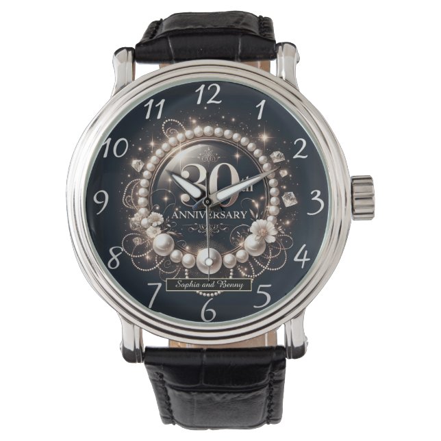 Montre Perle intemporelle : 30e anniversaire (devant)