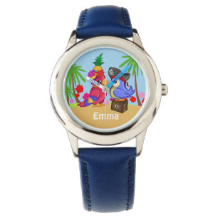 Montre Perroquets Trésor Amour mignon Enfants Personnalis