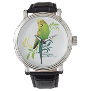 Montre Perruche verte