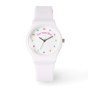 Montre Personnalisable - Choisissez vos polices / Ajouter